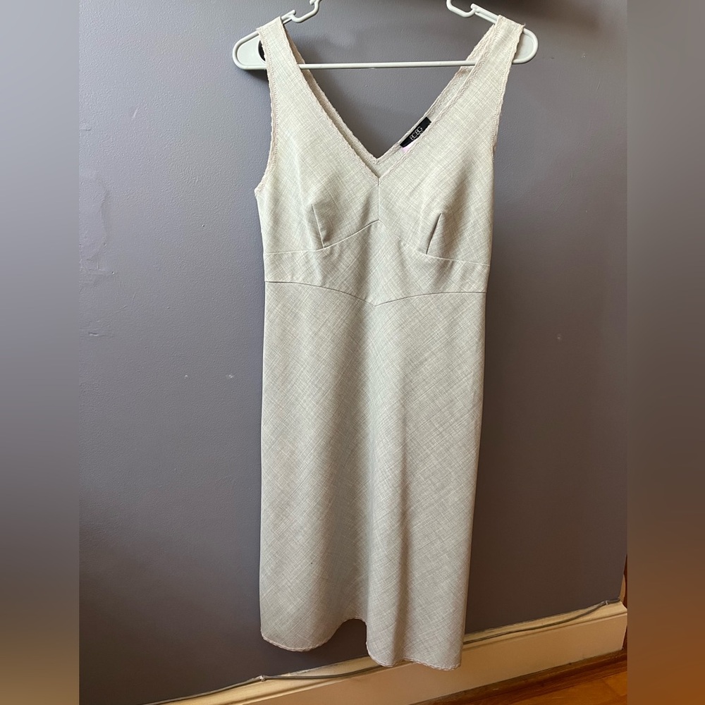 BCBG 90’s linen dress